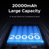 Ugreen PB550 powerbank, 20000 mAh, grijs