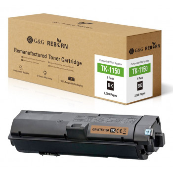 G&G gereviseerde toner voor Kyocera TK-1150, compatibel