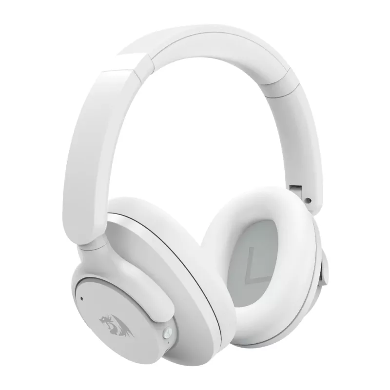 Redragon H610 VIBECORE RD-H610G draadloze over-ear hoofdtelefoon, ANC, Bluetooth, wit