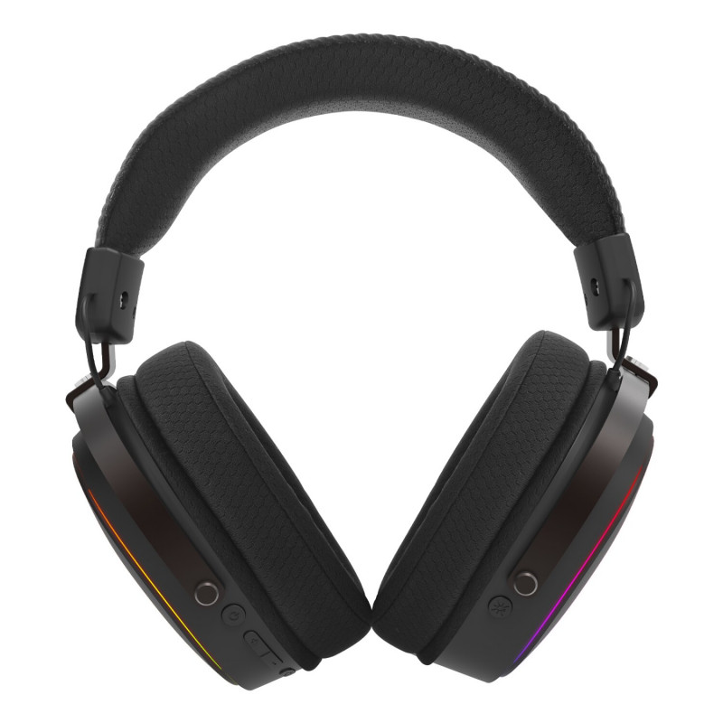 Redragon FURY WRS H831 draadloze over-ear gamingheadset, zwart