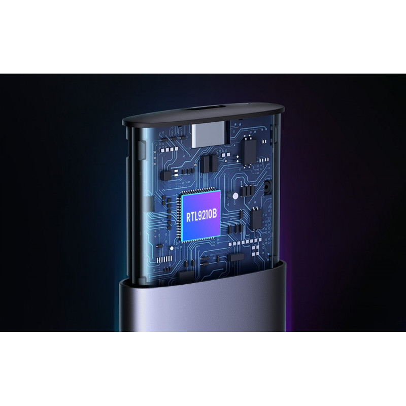 Ugreen CM400 90264 behuizing voor M.2 SSD, USB 3.2 Gen 2, grijs