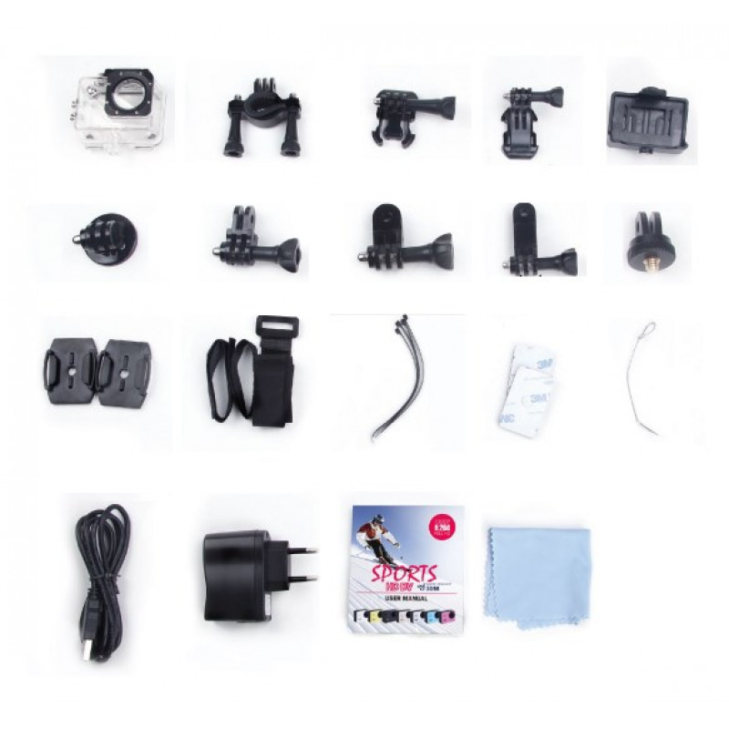SJCAM SJ4000 actiecamera, zwart
