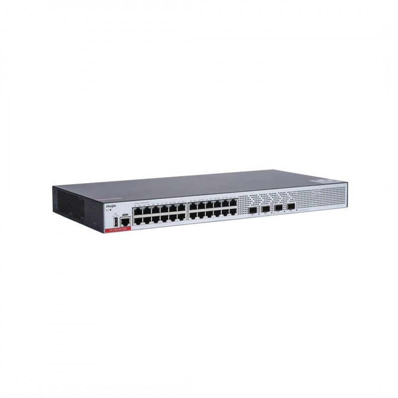 Ruijie RG-CS83-24GT4XS switch, 24 poorten + 4x SFP+
