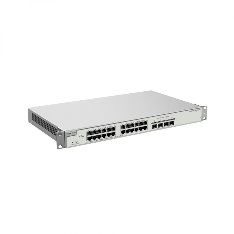 Reyee RG-NBS5200-24GT4XS-P-V2 beheerbare PoE-switch, 24 poorten + 4x SFP+