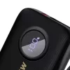 Dudao DDA344 powerbank 10.000 mAh, PD 22,5 W, met ingebouwde kabel, zwart