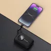 Dudao DDA344 powerbank 10.000 mAh, PD 22,5 W, met ingebouwde kabel, zwart