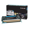 Lexmark X748H1CG tonercartridge voor X748de, X748de LDS, X748de Statoil, X748dte, cyaan