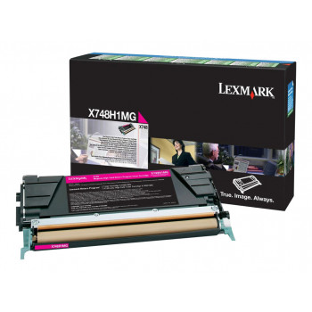 Lexmark X748H1MG tonercartridge voor X748de, X748de LDS, X748de Statoil, X748dte, magenta