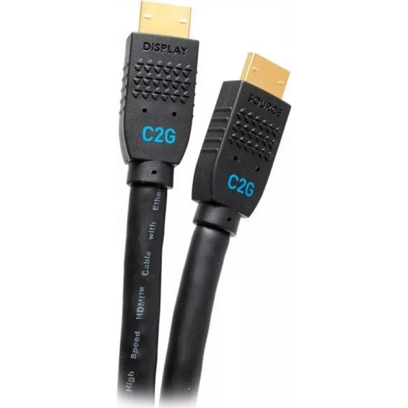 C2G C2G10379 Performance Series actieve High Speed HDMI-kabel, 3,7 m, 4K 60 Hz, ultraflexibel, voor inbouw in de wand, CMG-klasse