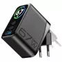 Cellularline TFT Multiport Charger 67 W snellader, GaN, 2 x USB-C, 1 x USB-A