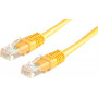 Secomp STANDARD 11.55.1730 UTP-patchkabel, Cat.6 (klasse E), geel, 0,5 m