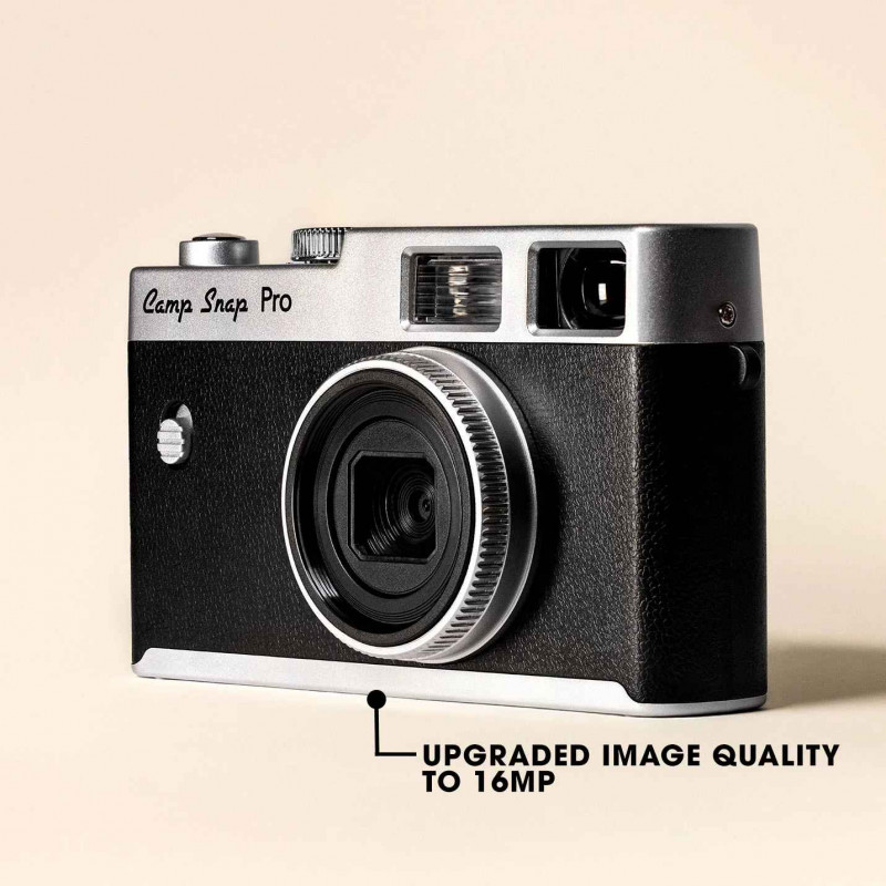 Camp Snap CS-PRO-BK-WW digitale camera zonder scherm, zwart