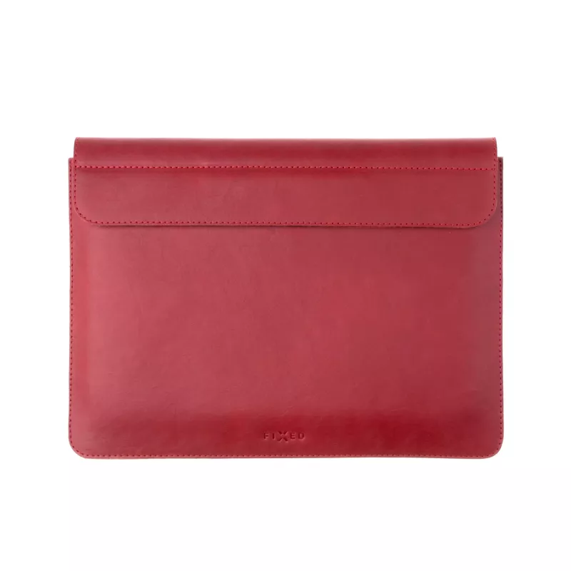 FIXED Oxford FIXOX2-PRO14-RD leren hoes voor Apple MacBook Pro 14 (2021/2023/2024), rood