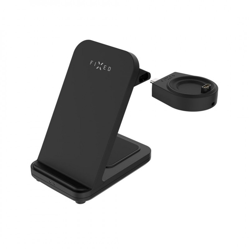 Fixed Powerstation for Garmin draadloze 3-in-1-oplader, Qi, 18 W, zwart