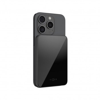 Fixed MagZen 10 Crystal externe accu, Qi2, 10000 mAh, zwart