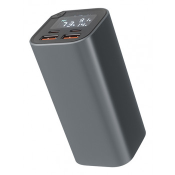 Epico Alu PD 100W powerbank, 20000 mAh, grijs