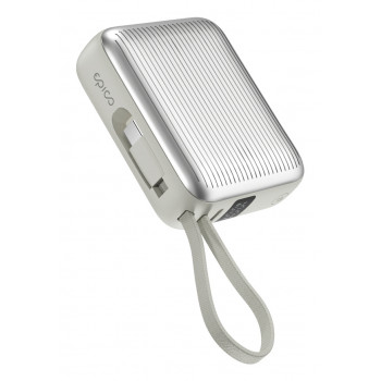Epico UltraPack EP19 powerbank, 35W, 10000 mAh, grijs