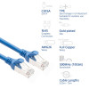 ACT FC2602 ultraflexibele CAT6A S/FTP patchkabel, 2 m, TPE, RJ45, snagless, blauw