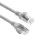 ACT FC1000 ultraflexibele patchkabel, U/UTP CAT6A, TPE, snagless RJ45, 0,5 m, grijs