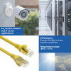 ACT FC1807 U/UTP CAT6A TPE ultraflexibele patchkabel met RJ45-connectoren, 7 m, geel