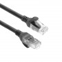 ACT FC1905 CAT6A U/UTP ultraflexibele patchkabel, 5 m, TPE, RJ45 met haakbescherming, zwart