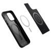 Spigen Mag Armor SPN1735BLK hoesje voor Apple iPhone 13 Pro, MagSafe, mat zwart