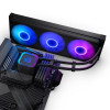 Phanteks Glacier One 360S25 SE DRGB AIO-vloeistofkoeler voor cpu, zwart