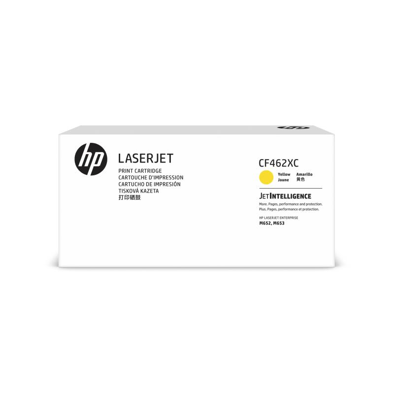 HP 656X (CF462XC) tonercartridge, geel, Contract