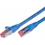 Wirewin Cat6 S/FTP RJ45 patchkabel, LSZH, levenslange garantie, blauw (PKW-PIMF-KAT6 15.0 BL)