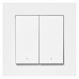 Osram SMART+ MATTER slimme wandschakelaar, 2 kanalen, wit