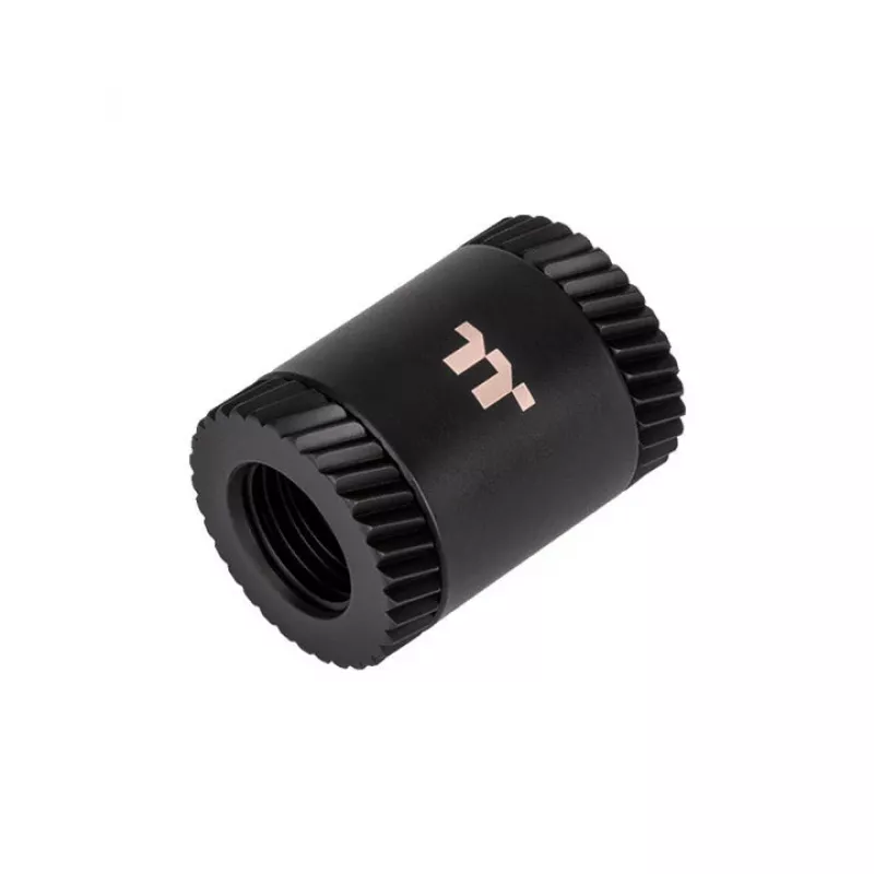 Thermaltake Pacific SF verlengfitting female naar female, 30 mm, mat zwart