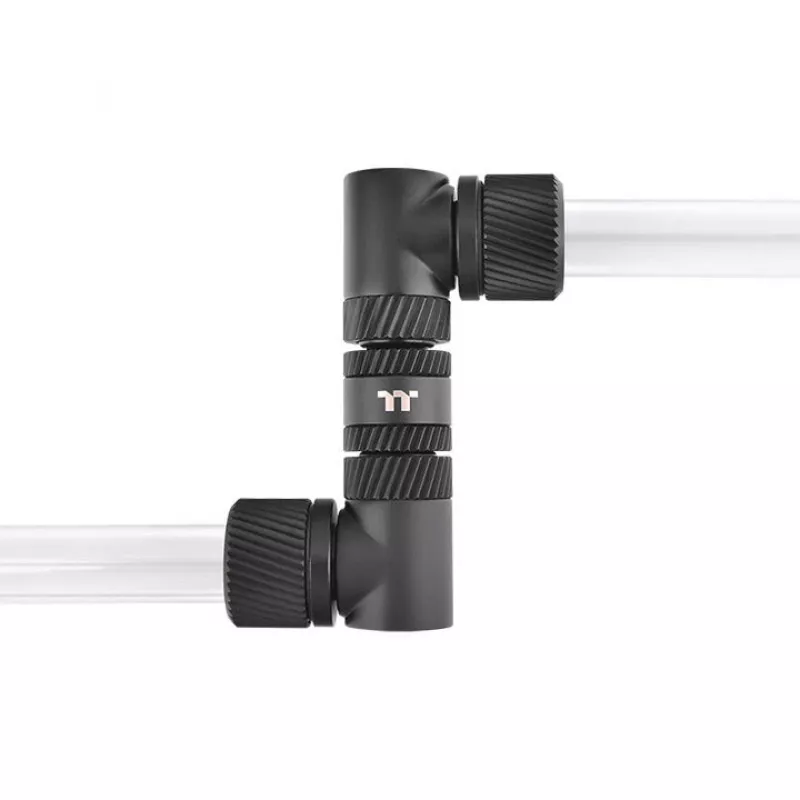 Thermaltake Pacific SF verlengfitting female naar female, 30 mm, mat zwart
