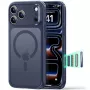 ESR Classic Hybrid MagSafe hoesje voor iPhone 17 Pro / 18 Pro, mat blauw