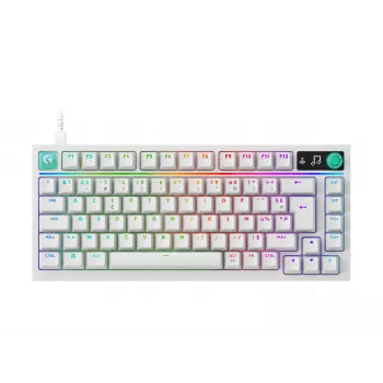 Logitech G316 X 75 toetsenbord, 920-014315, wit, FR