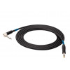 SSQ JMPJMK2 SS-1440 kabel monojack – monojack (haakse hoek van 90 graden), 2 m, zwart