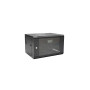 Digitus DN-W19 06U/450/B 6U wandkast, zwart