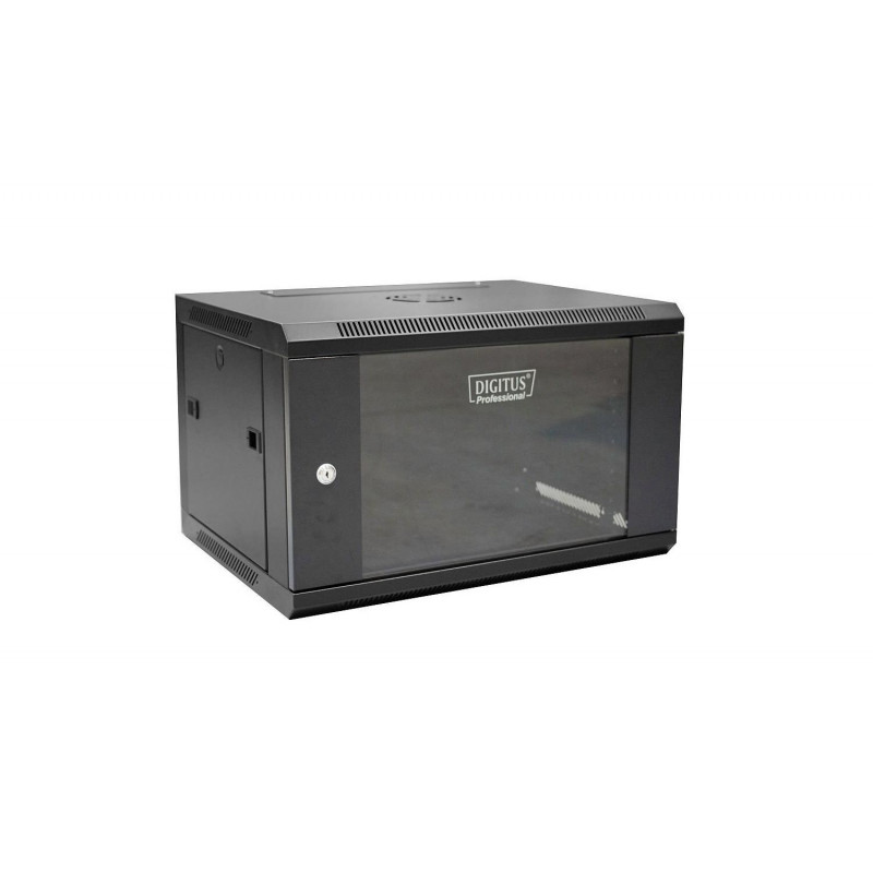 Digitus DN-W19 06U/450/B 6U wandkast, zwart