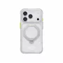 Skinarma Saturn MagSafe hoesje met draaibare standaard voor iPhone 18 Pro / 17 Pro, frost