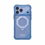 Skinarma Saturn MagSafe hoesje met draaibare standaard voor iPhone 18 Pro Max / 17 Pro Max, blauw