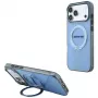 Mercedes AMG IML Double Layer Urban Line MagSafe-hoesje met ringstandaard voor iPhone 18 Pro Max / 17 Pro Max, blauw
