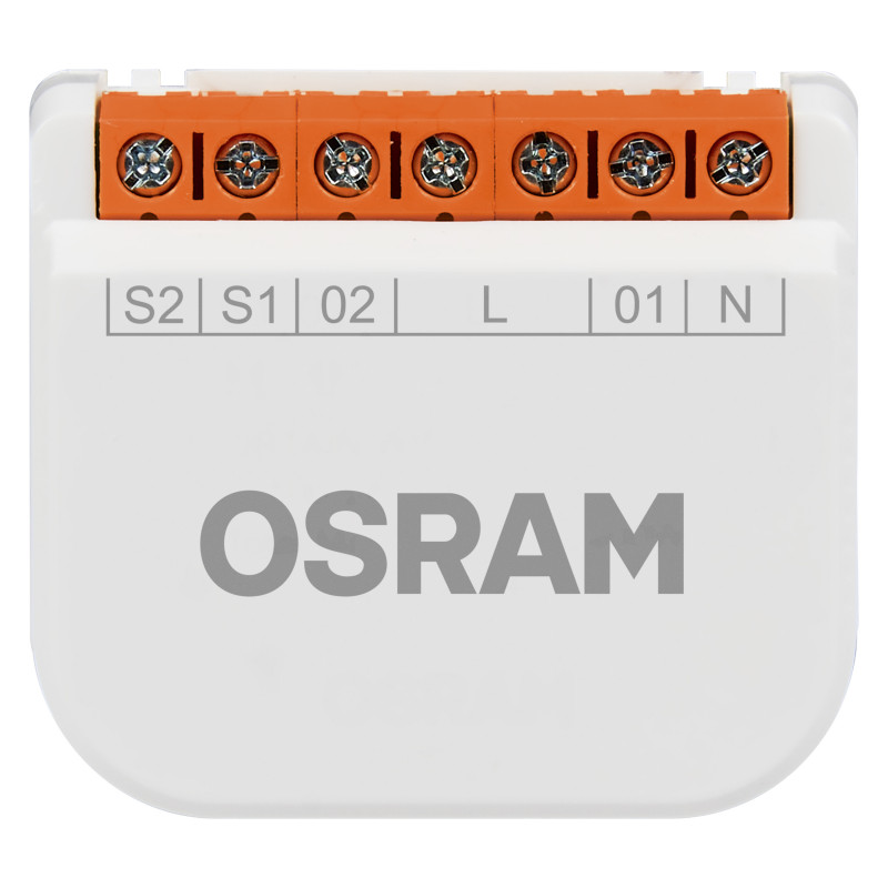 Osram SMART+ WiFi schakelmodule, 2 kanalen, wit