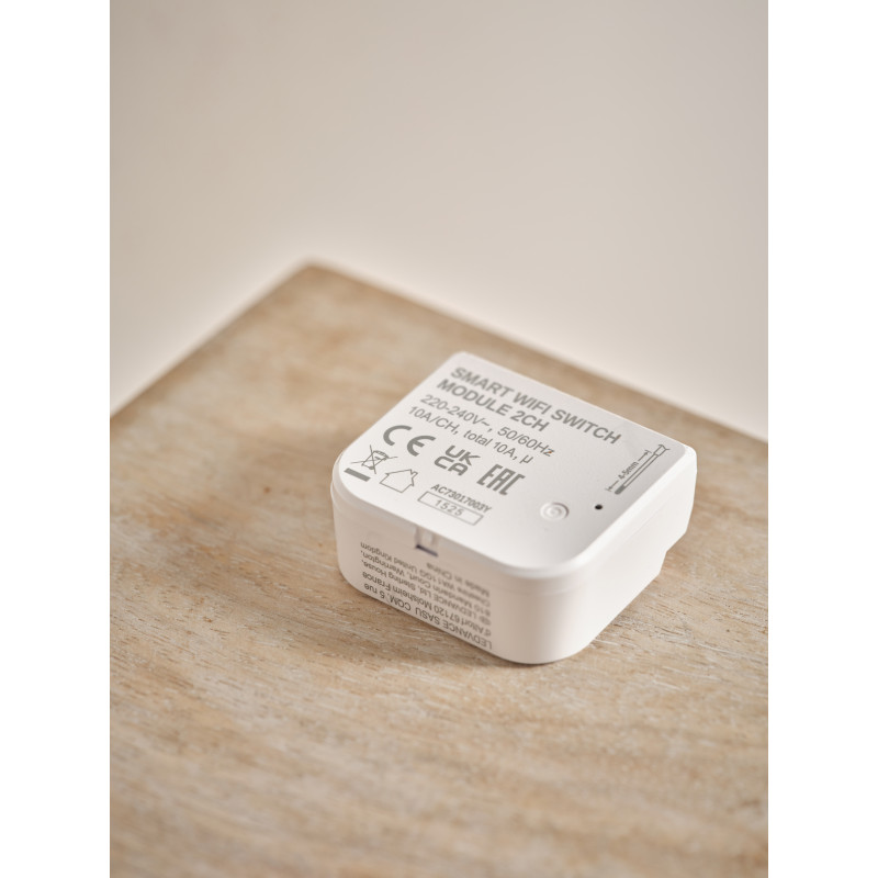 Osram SMART+ WiFi schakelmodule, 2 kanalen, wit