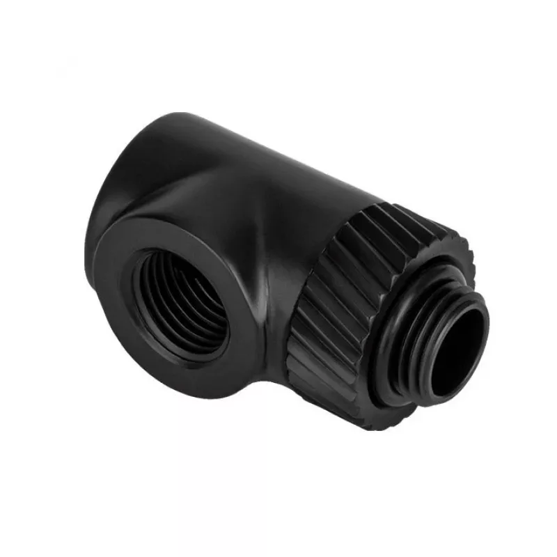 Thermaltake Pacific SF 90 Degree Adapter CL-W396-CU00MK-A, DIY LCS-fitting, mat zwart