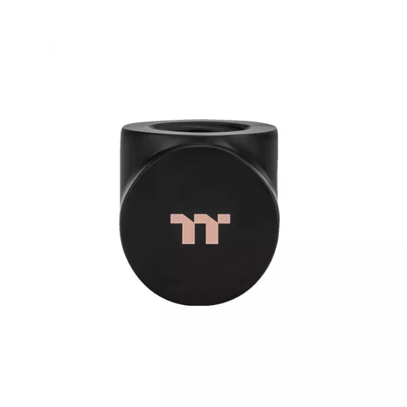 Thermaltake Pacific SF 90 Degree Adapter CL-W396-CU00MK-A, DIY LCS-fitting, mat zwart