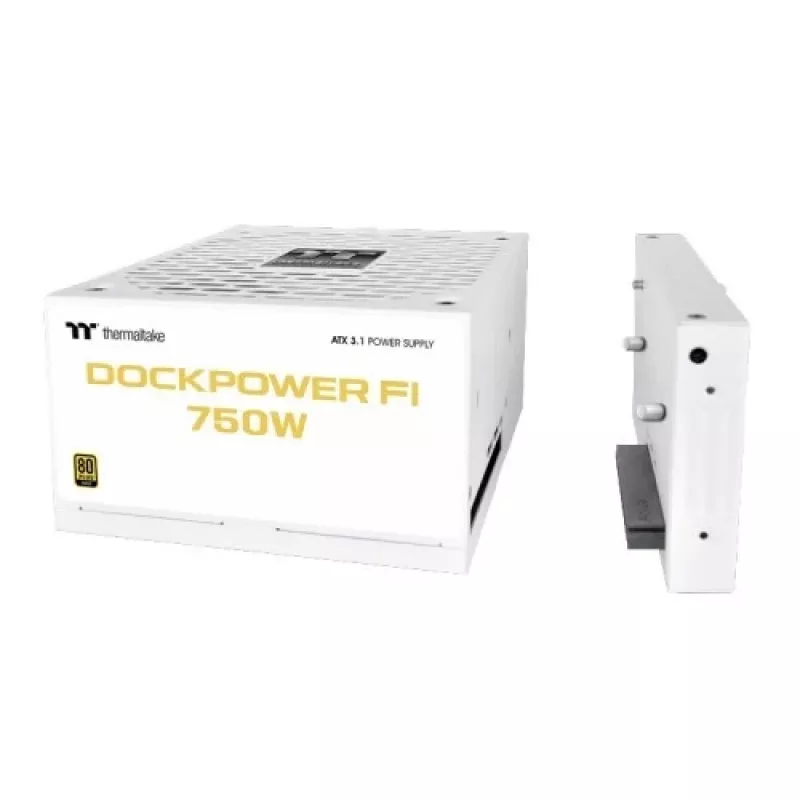 Thermaltake Dockpower FI 750W pc-voeding, 80 PLUS Gold, modulair, wit