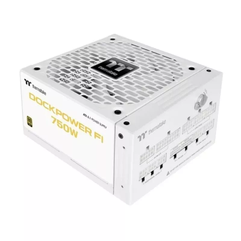 Thermaltake Dockpower FI 750W pc-voeding, 80 PLUS Gold, modulair, wit