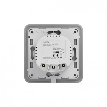 Ajax LightCore 2GANG 45111 smarthome-apparaat, wit