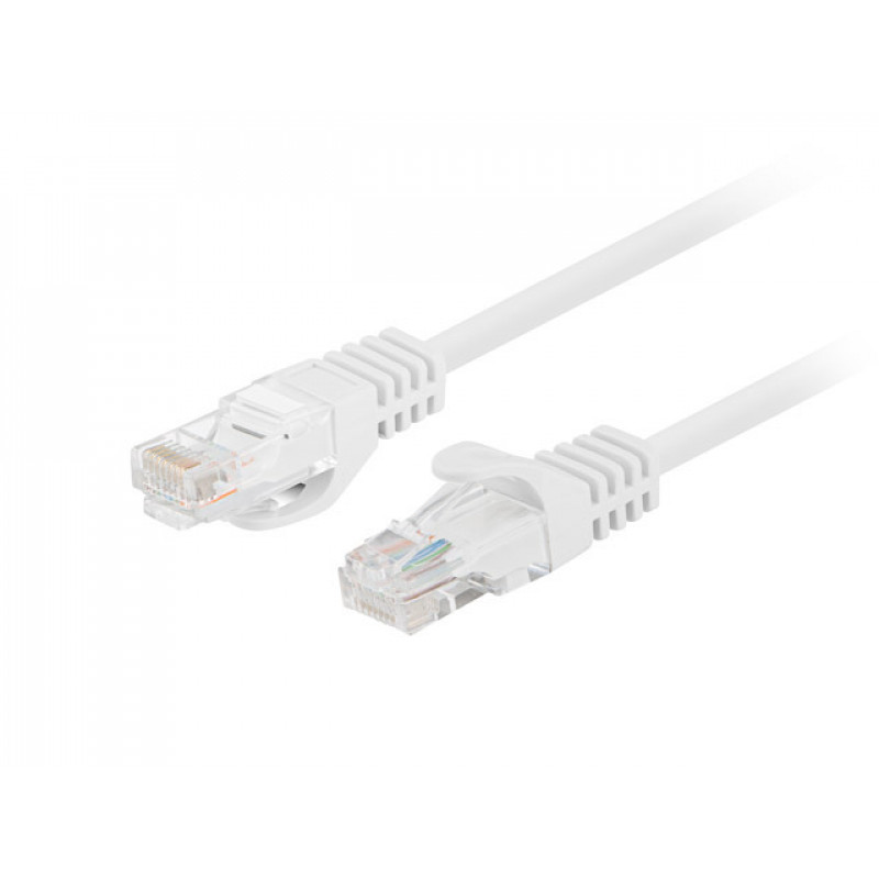 Lanberg PCU5-20CC-0050-W CAT.5E UTP patchkabel, 0,5 m, wit (10 st.)