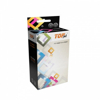 Topjet inktcartridge, compatibel met Epson T13L4 XL C13T13L440, geel