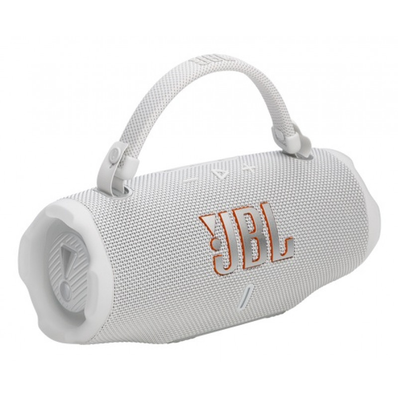 JBL Charge 6 draagbare Bluetooth-speaker, wit